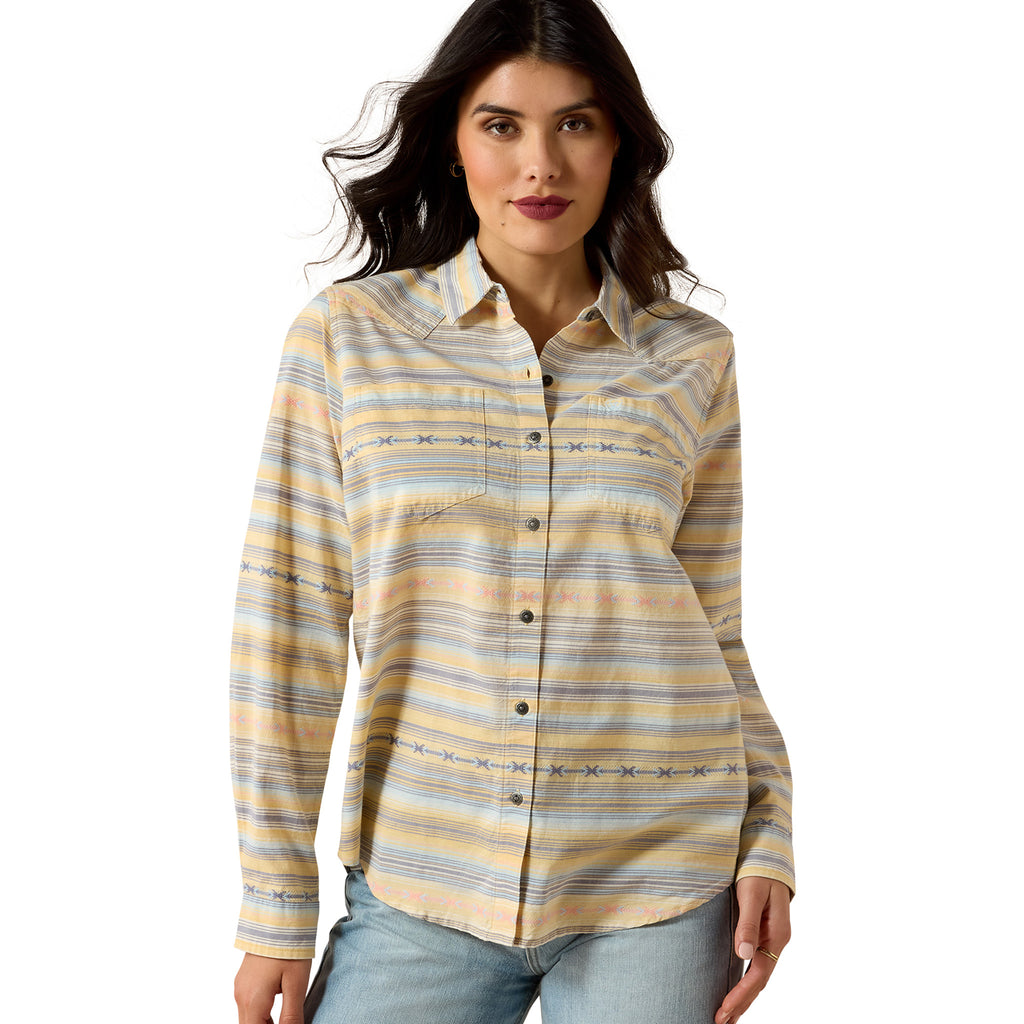 Ariat Women's Billie Jean Sunrise Serape Long Sleeve