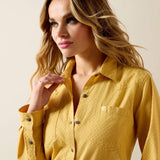 Ariat Ladies Billie Western Shirt Collar View