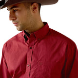 Men's Ariat Brick Red Geo Print