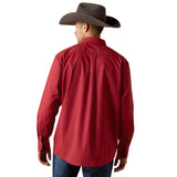 Men's Ariat Brick Red Geo Print