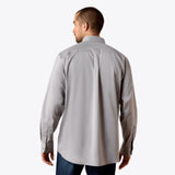 Ariat Men's Solid Grey Button Up