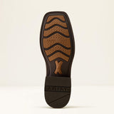 Bottom side view of the Kanyon Toughstock VenTEK Square Toe Boots. 