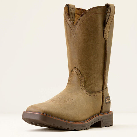 Front and side view of single boot. 