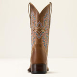 Back side view of the Canyon Square Toe Boots. 