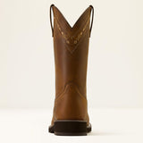Full back side view of Kearney Round Toe Boots. 