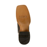 Bottom side view of the Women's Deep Red County Lane Boots. 