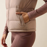 Ariat UltraPuff Down Vest Pocket View