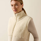Ariat Women's Laviolette Full Zip Gilet Collar View