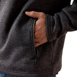 Ariat Men's Iron Gate Caldwell Zip Sweater Pocket View