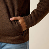 Pocket on the Ariat Men's Carafe Caldwell 1/4 Zip Sweater 