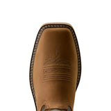 Toe on the Ariat Men's Activator Patriot Wide Square Toe Work Boots