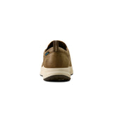 Ariat Men's Buckeye Brown Bomber Slip On Waterproof Shoe Heel View