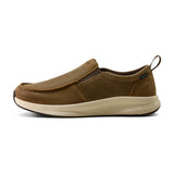Ariat Men's Buckeye Brown Bomber Slip On Waterproof Shoe Side View
