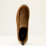 Ariat Women's Brown Tooled H2O Buckeye Slip On Casual Shoe Top View