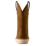 Ariat Distressed Brown Southlite Women's Waterproof Round Toe Western Boots Heel View