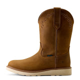 Ariat Distressed Brown Southlite Women's Waterproof Round Toe Western Boots Side View