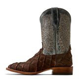 Ariat Men's Riverside Chocolate Bass Print Western Boot-Side View 