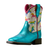 Ariat Girls' Skydancer Metallic Western Boots - Broad Square Toe