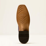 Close-up of the Futurity Oak Western boot showing the sole.