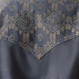 Close up of Ariat women’s Lisbon Southwest top featuring a Southwestern-inspired design.