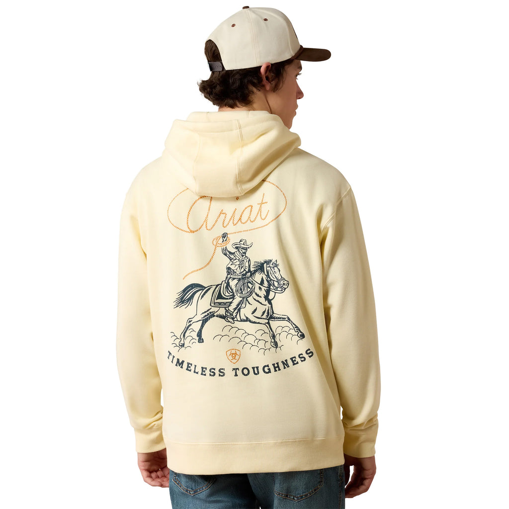 Ariat Men's Ropers Delight Vanilla Custard Hoodie