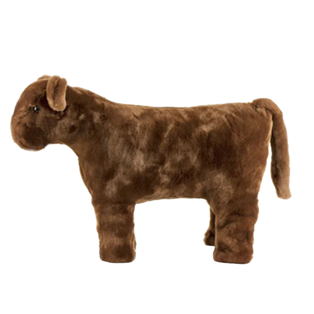Livestock Lovies Large Plush Red Angus Steer