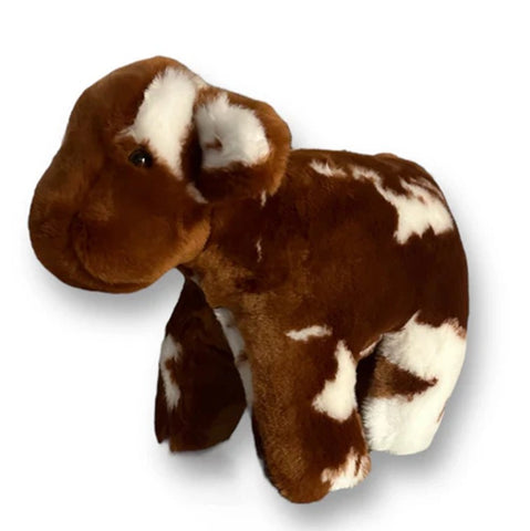 Livestock Lovies Medium Plush Shorthorn Calf