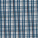 Wrangler Men's Navy/Turquoise Plaid Long Sleeve Shirt