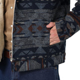 Wrangler Men's Jacquard Sherpa Lined Jacket