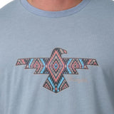 Wrangler Men's Grey Aztec Thunderbird Tee