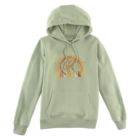 Wrangler Green Long Live Cowgirls Hoodie