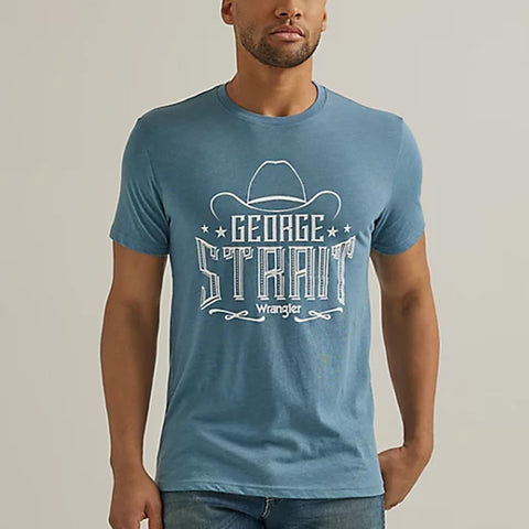 Wrangler Men's Blue George Strait T-Shirt