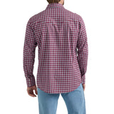 Men's Wrinkle Resist Long Sleeve Pearl Snap by Wrangler