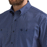 Men's George Strait Long Sleeve Button Down Shirt by Wrangler