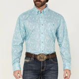Wrangler Men's Classic Fit Button Down Long Sleeve