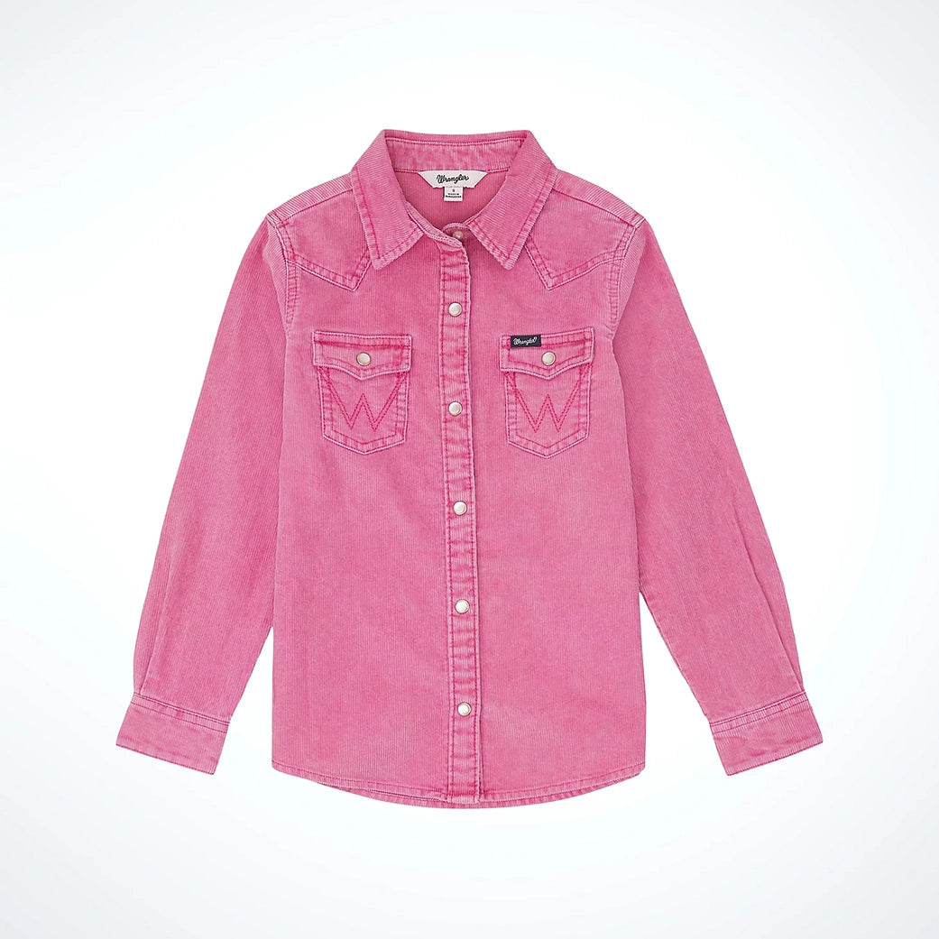 Pink Snap Shacket
