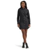 Wrangler Women's Black Denim Dress
