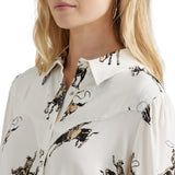 Wrangler Womens Drapey Rodeo Blouse