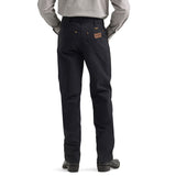 Cowboy Cut Regular Fit Five Pocket Black Jeans