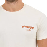 Wrangler Men's Cream Bronc Graphic Tee