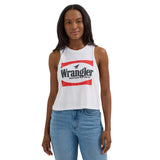 Wrangler Women's Retro Sleeveless Crop Top