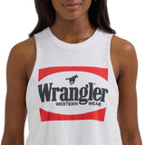 Wrangler Women's Retro Sleeveless Crop Top