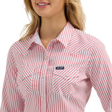 Wrangler Women's Retro Pearl Snap Long Sleeve