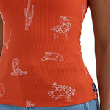 Wrangler Women's Western Icon Sleeveless Tank