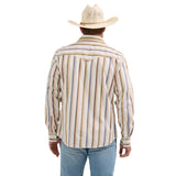 Wrangler Men's Retro Rusty Striped Shirt