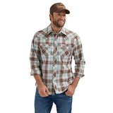 Wrangler Men's Retro Plaid Long Sleeve