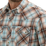 Wrangler Men's Retro Plaid Long Sleeve