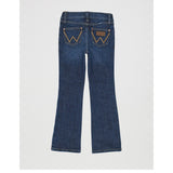 Girl's Dark Wash Bootcut Jeans