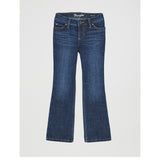 Girl's Dark Wash Bootcut Jeans