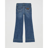 Girl's Medium Wash Bootcut Jeans